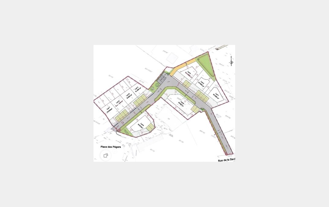 GLOBALES SOLUTIONS IMMOBILIERES : Terrain | VERTOU (44120) | 380 m2 | 120 000 € 